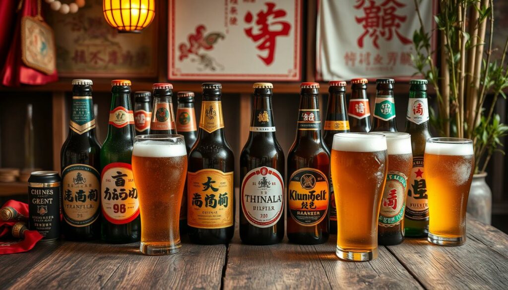 Chinesische Biermarken im Vergleich