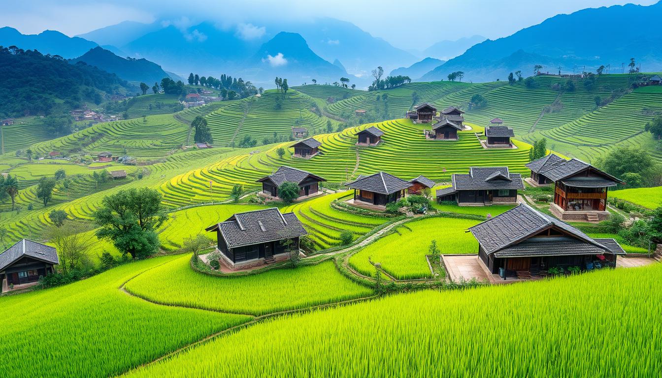 Landschaft in Anhui