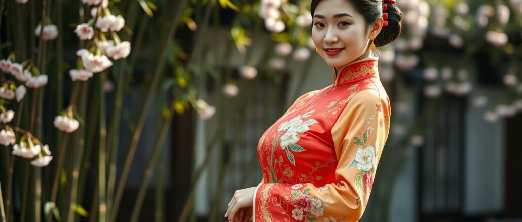 Qipao-Tradition (chinesische Kleidung)