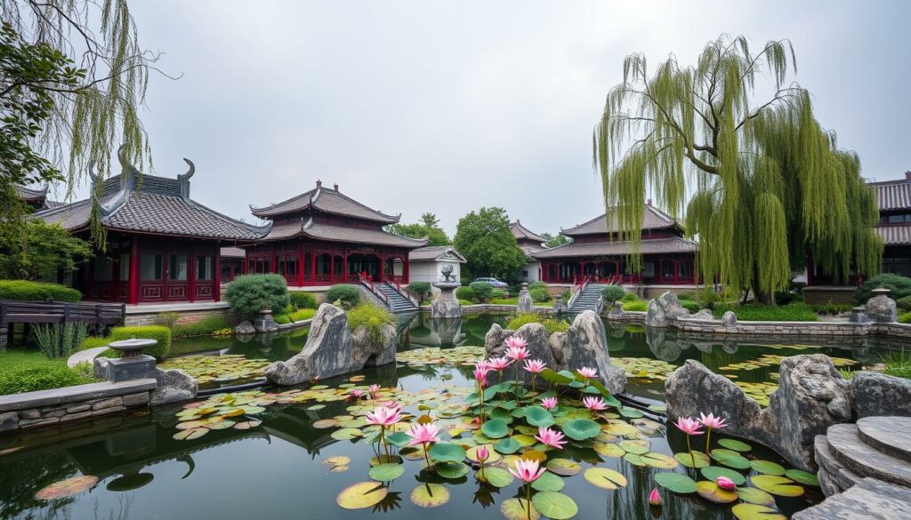 Suzhou-Gärten in Jiangsu